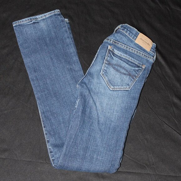 Abercrombie New York Girls Cute Stretch Slim Jeans - Picture 4 of 8
